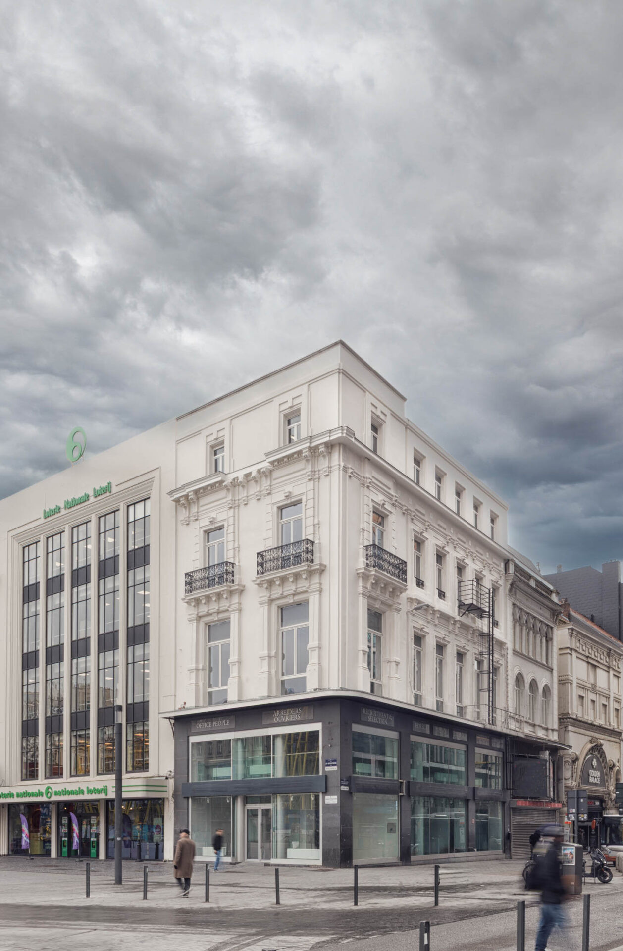 Brouckèreplein 7 – Wolvengracht 2-4-6, Brussel